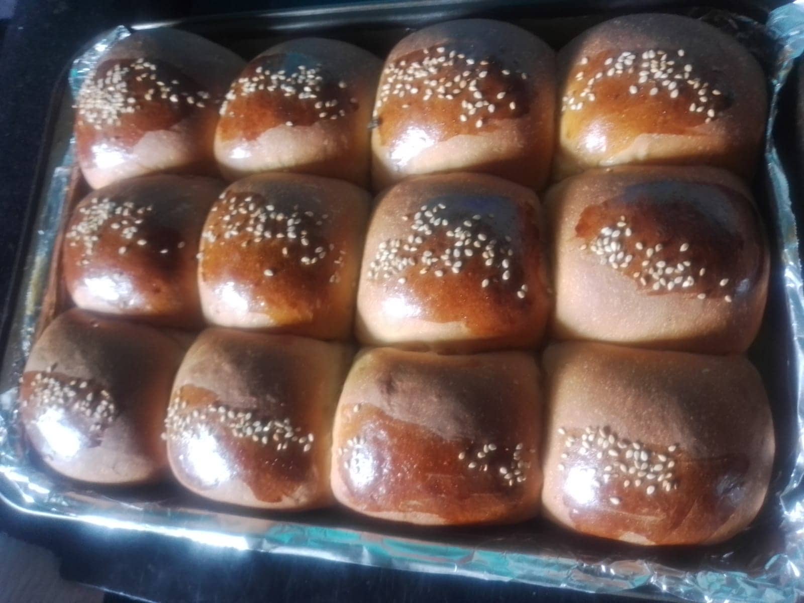 Pan pegado
