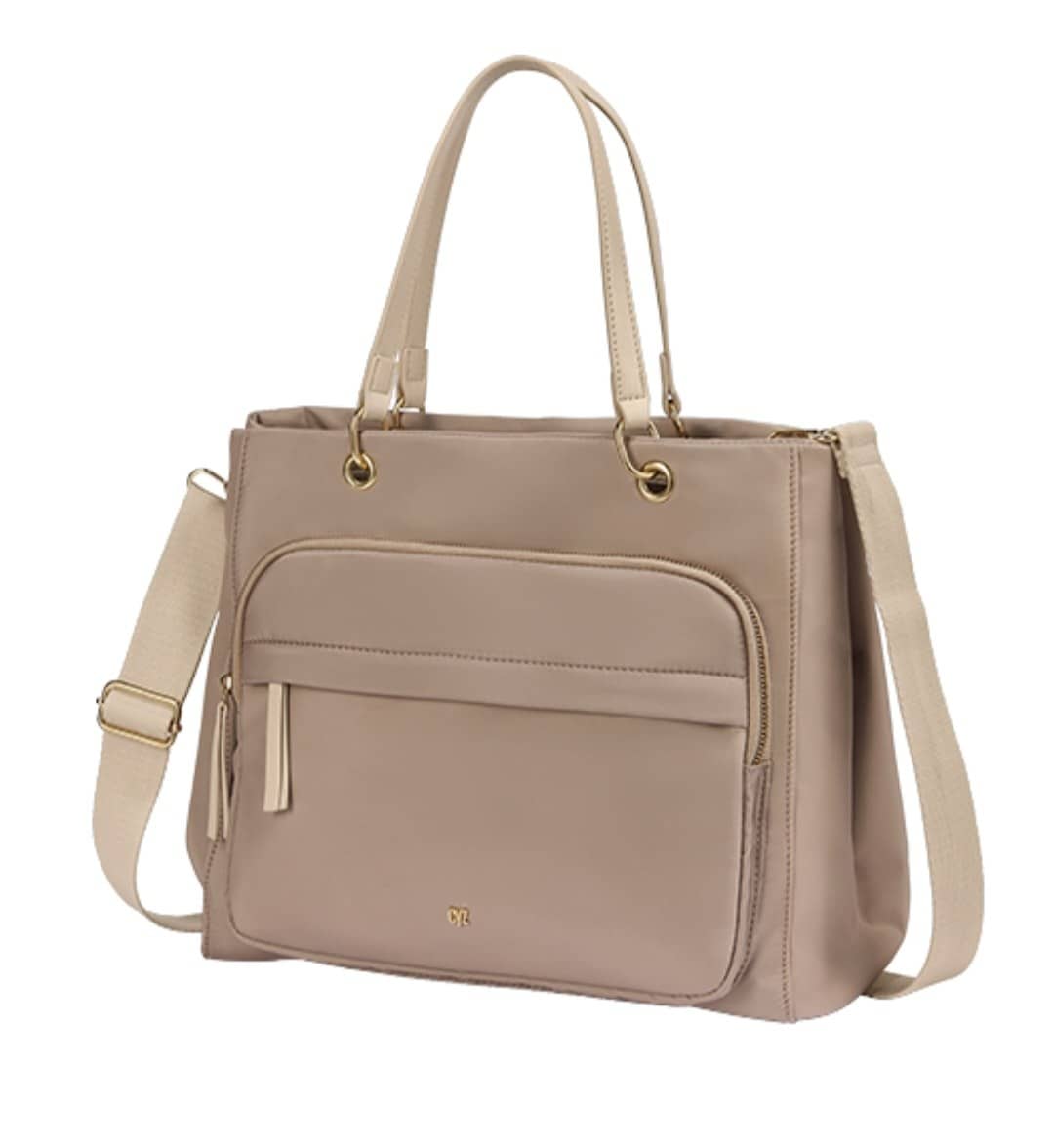 Bolso de Mano Beige
