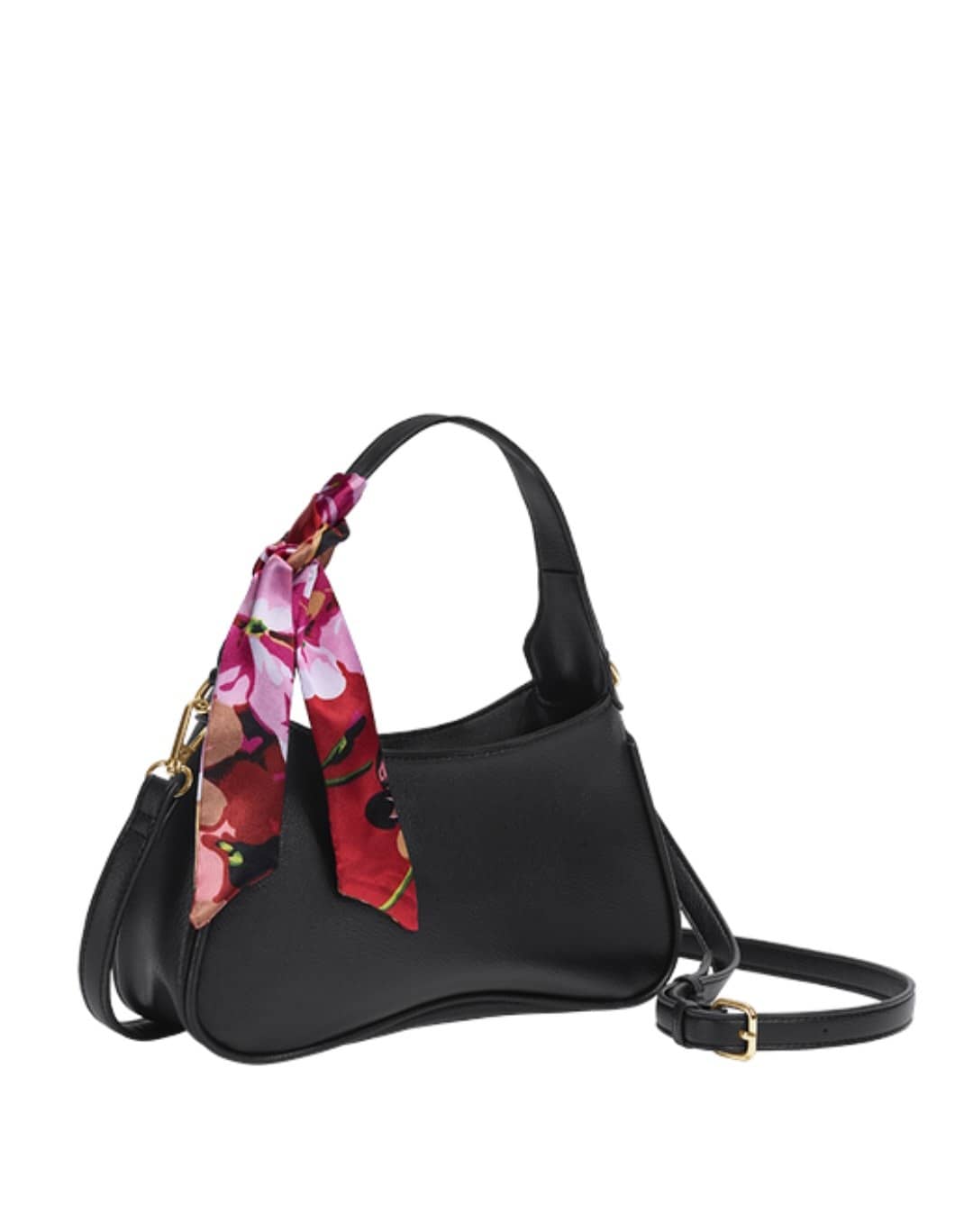 Bolso Negro con Pañuelo