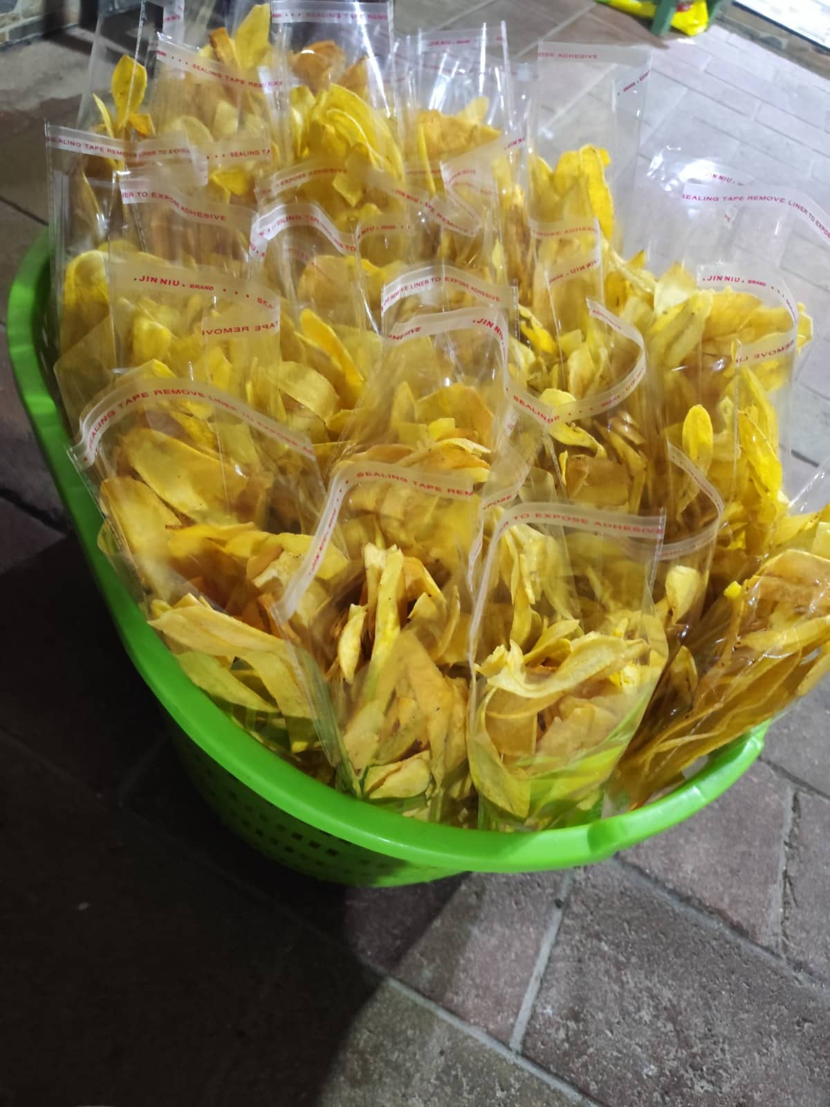 Plátano Frito en Bolsa