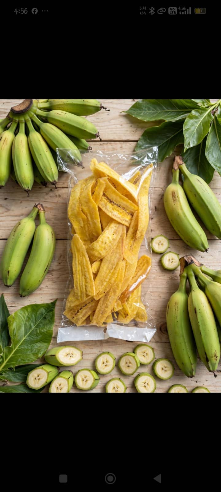 Plátano Verde Frito