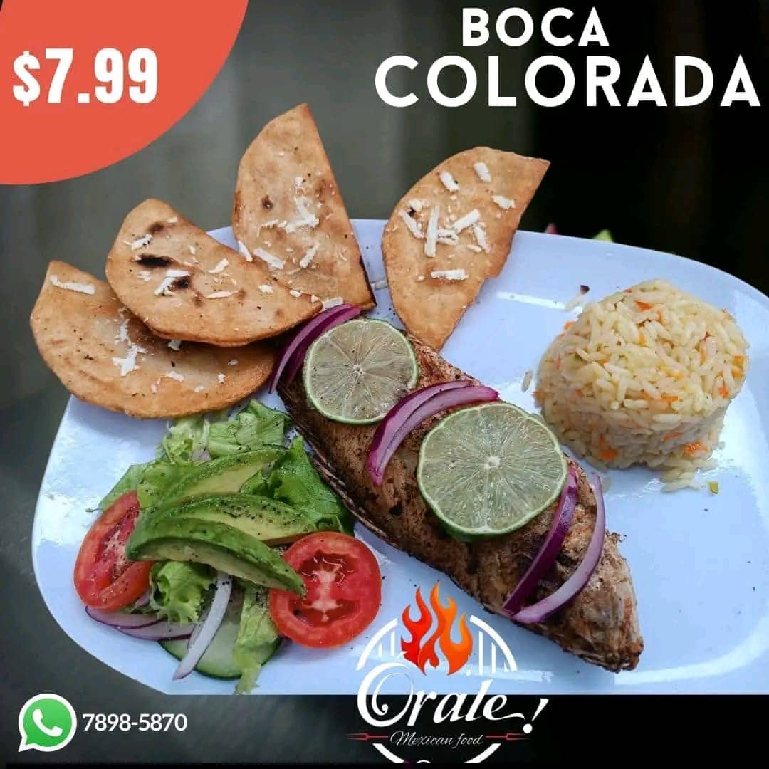 Boca colorada