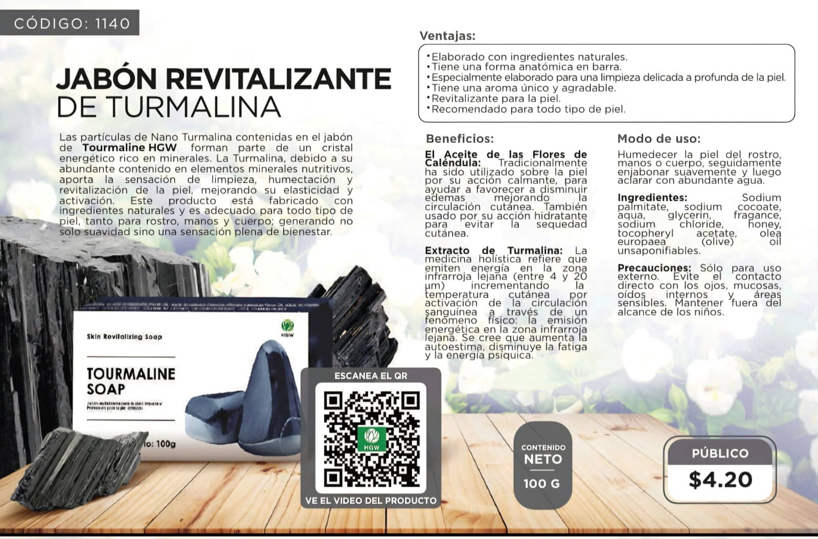 JABÓN DE TURMALINA