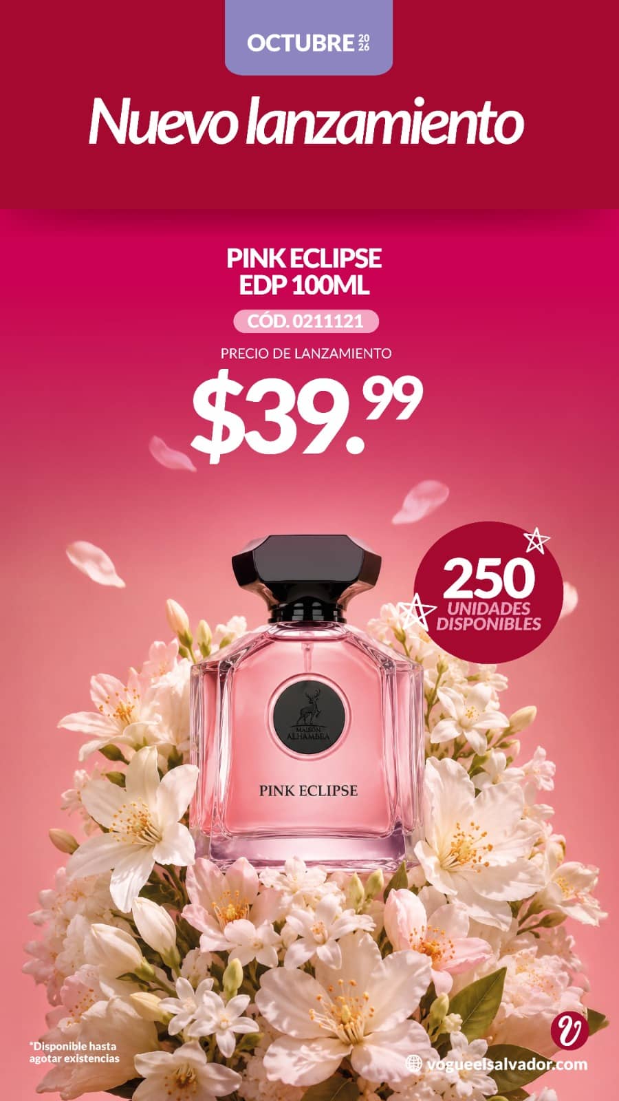 Perfume Pink Eclipse EDP 100 ml