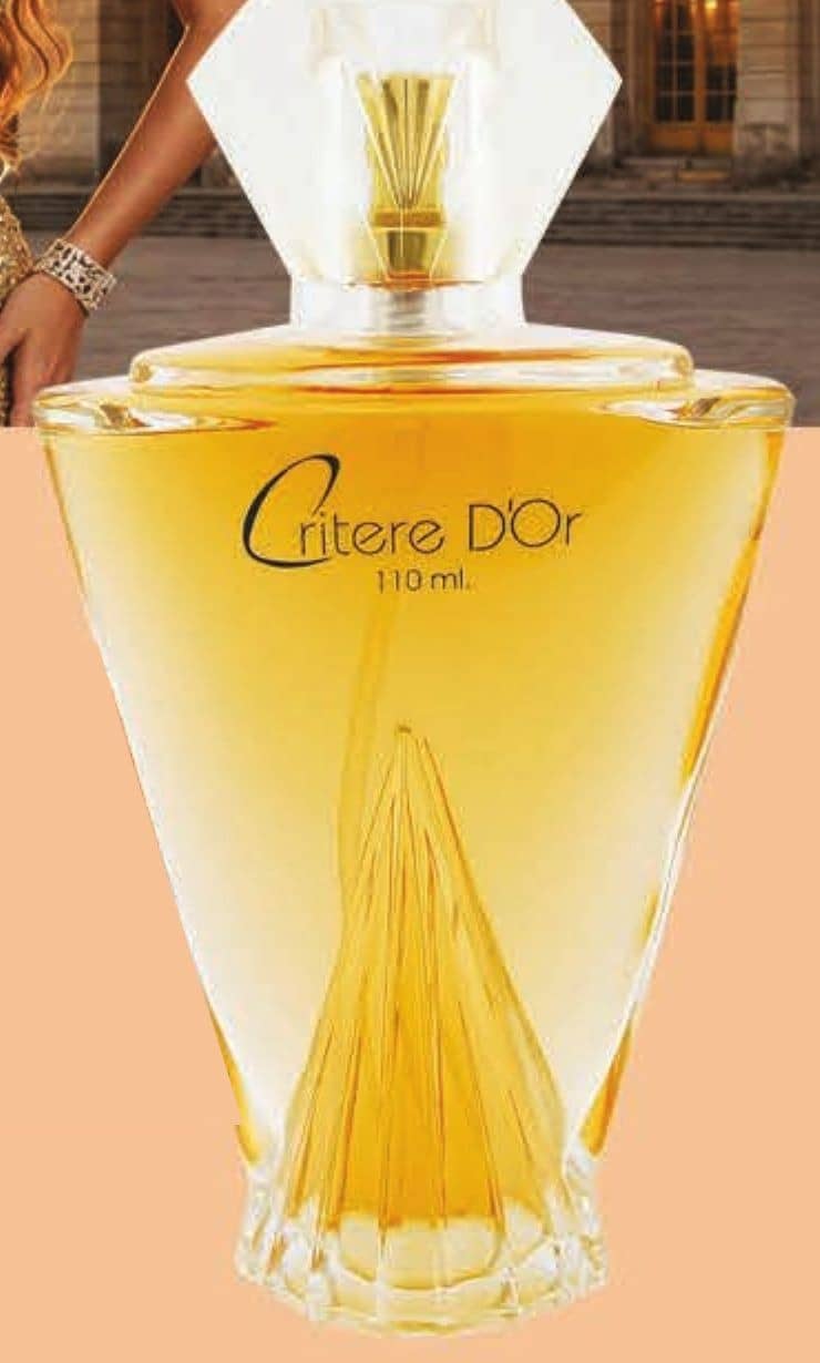 Perfume Critere D'Or para dama 110 ml