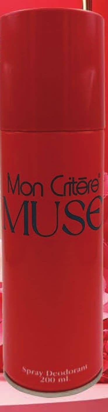 Spray desodorante Moncritere Muse 200 ml