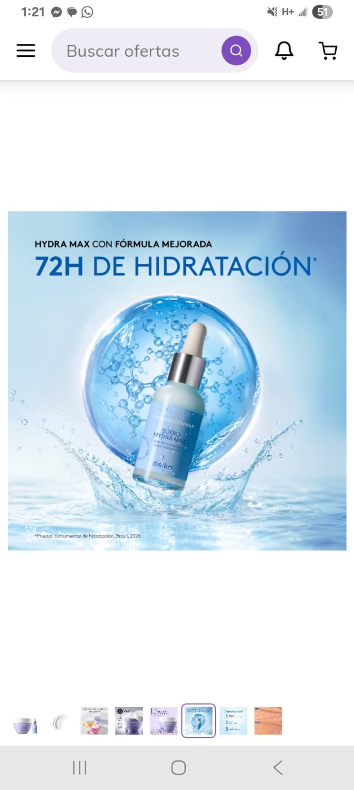 Suero hidra max con ácido hialuronico