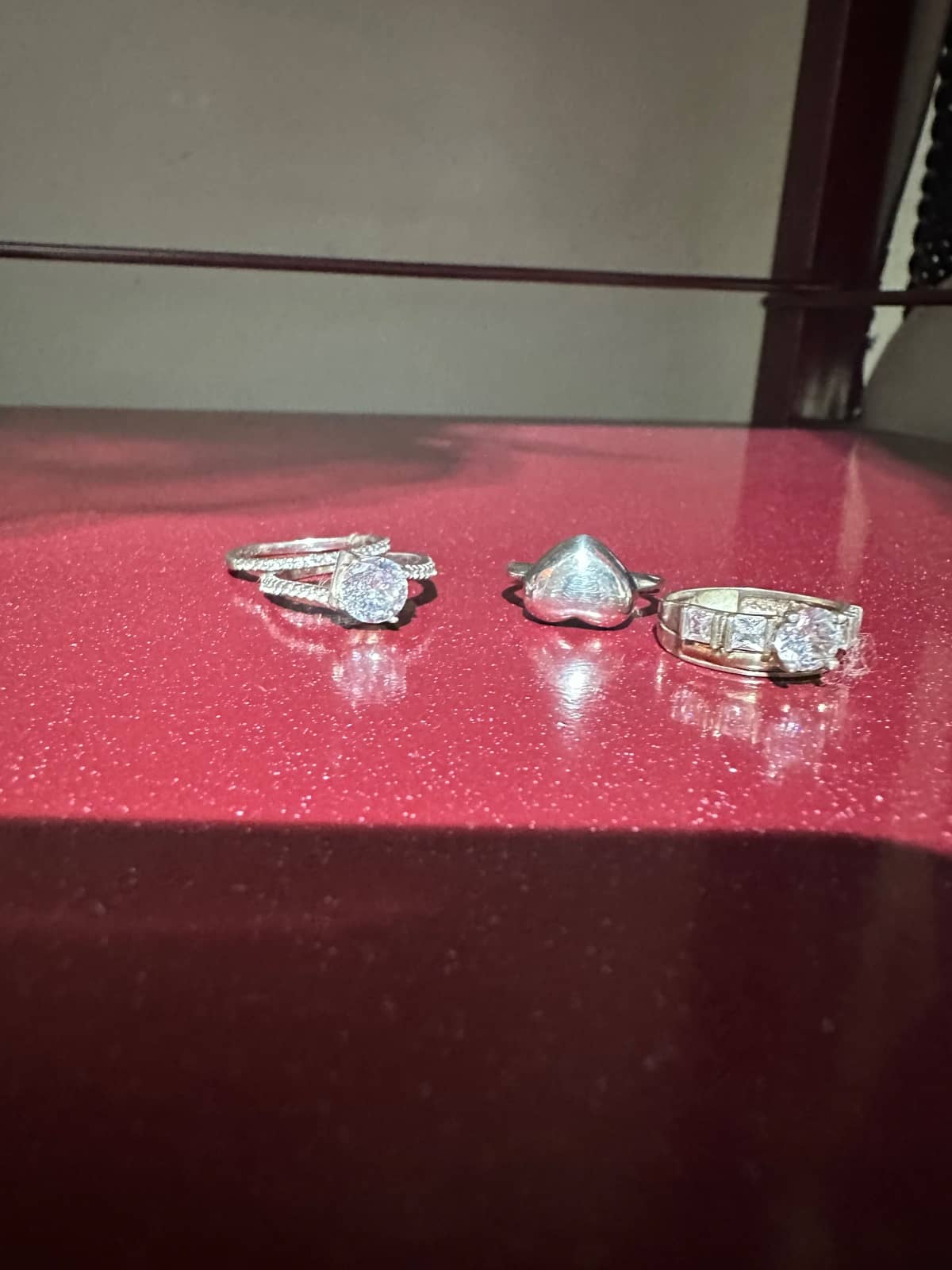 Anillo de compromiso doble banda