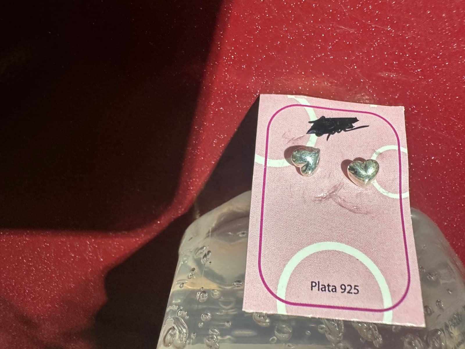 Aretes de Corazón Plata 925