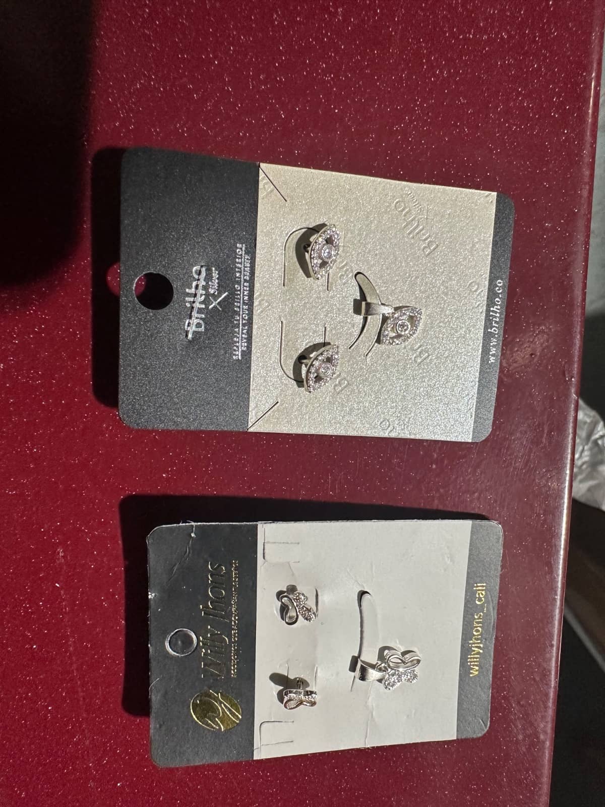 Set de Aretes con Zirconia