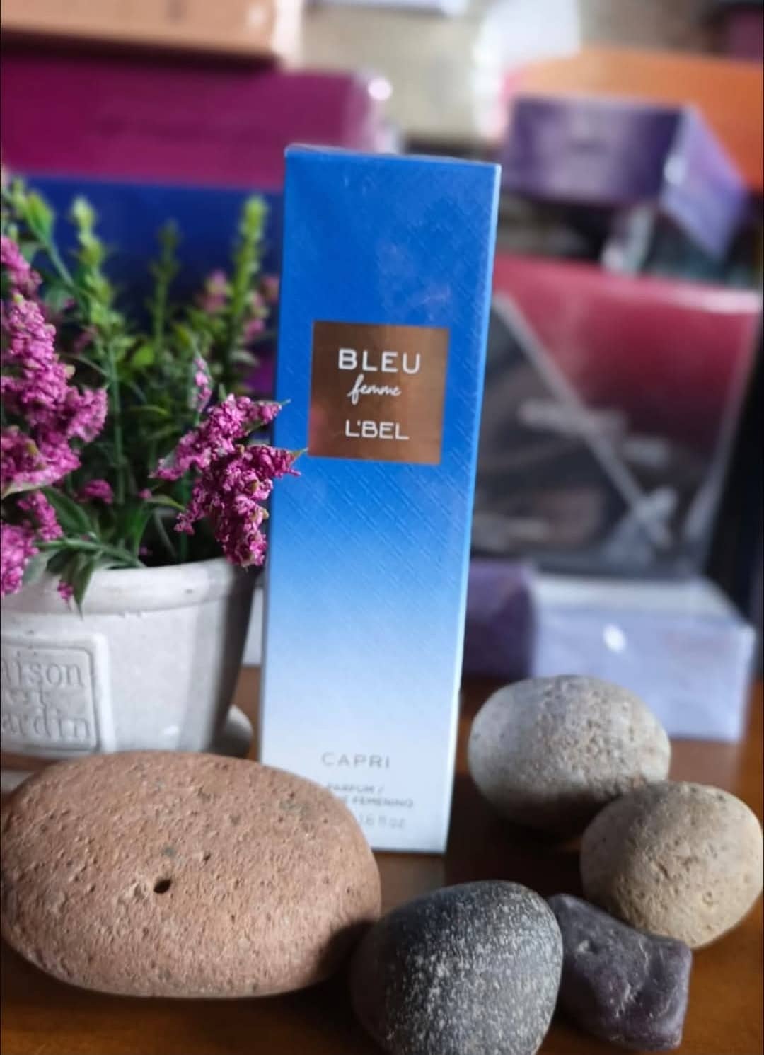 Bleu Femme L'Bel