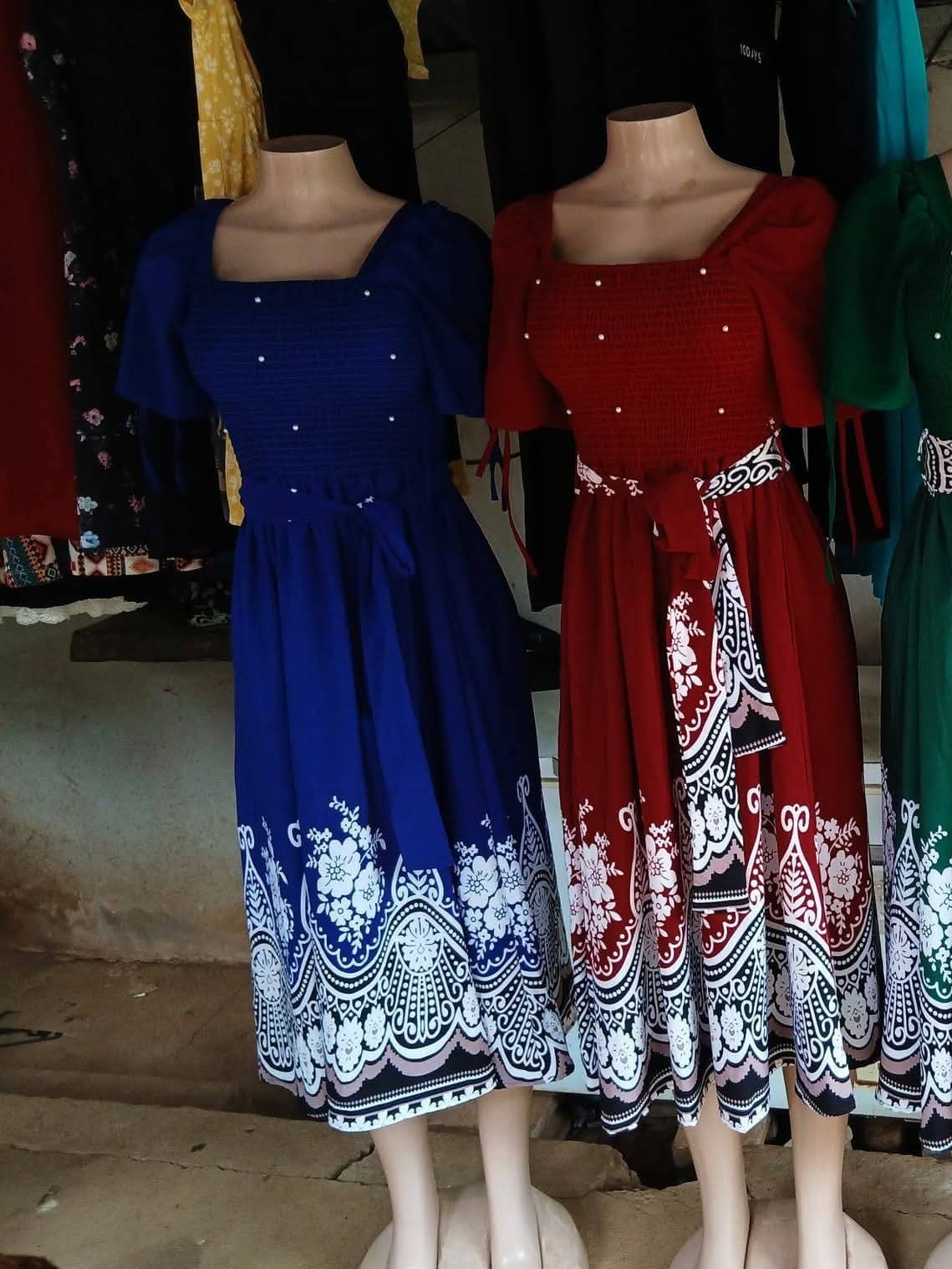 Vestido con bordado