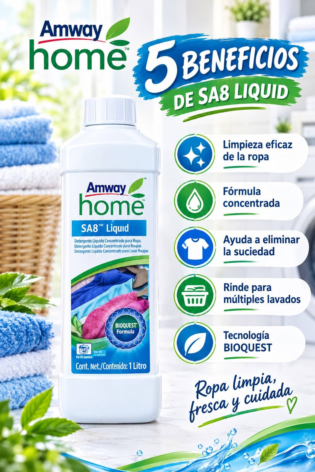 SA8 Liquid Detergente