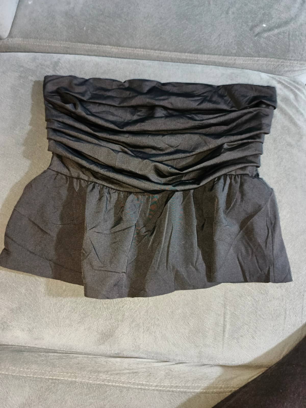 Top Strapless negro