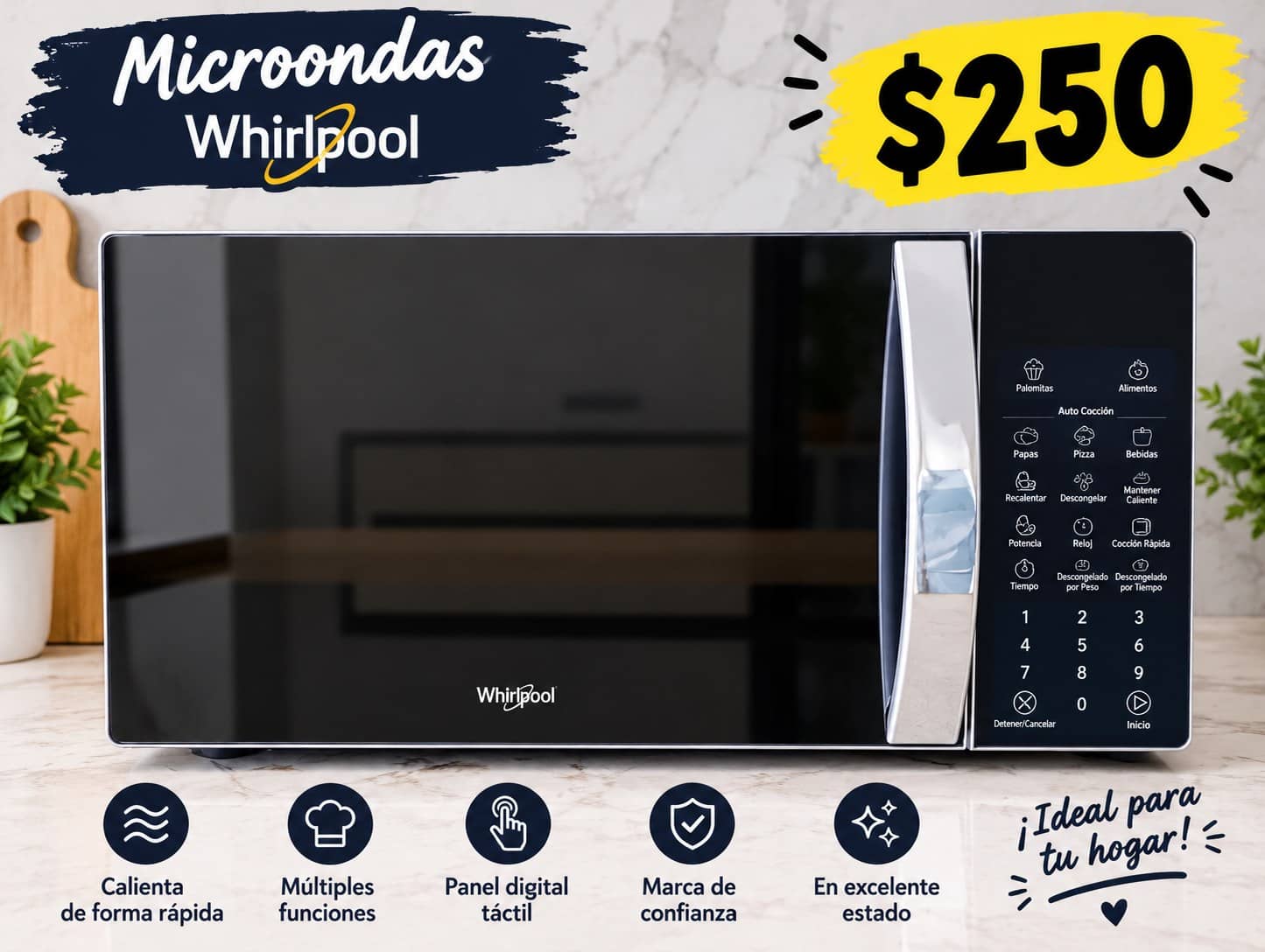 Microondas Whirlpool