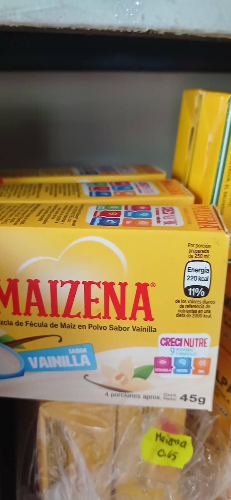 Maizena Sabor Vainilla